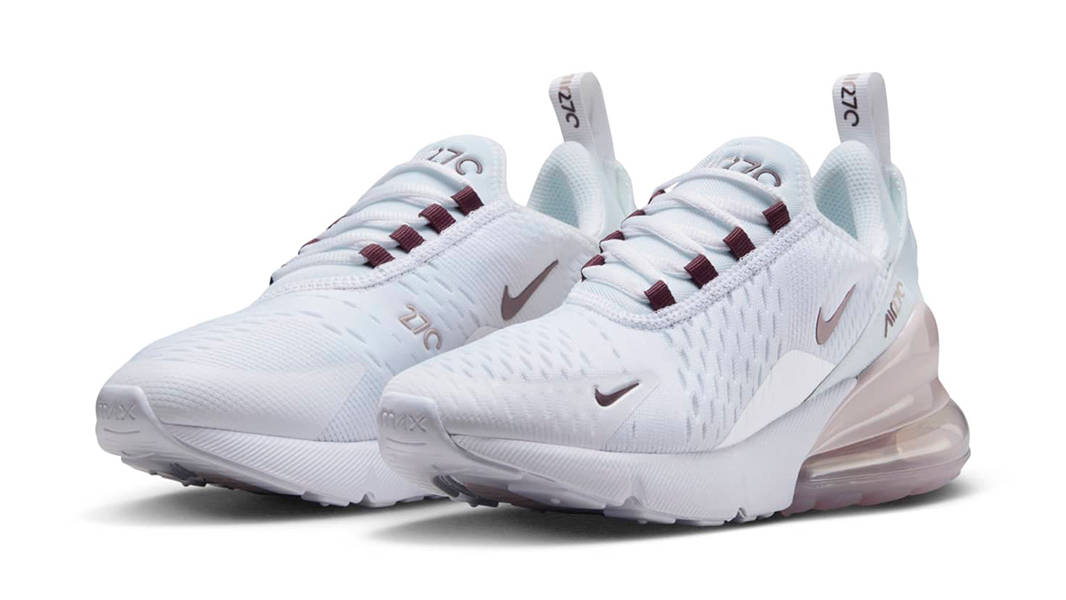 nike air max 270 white violet