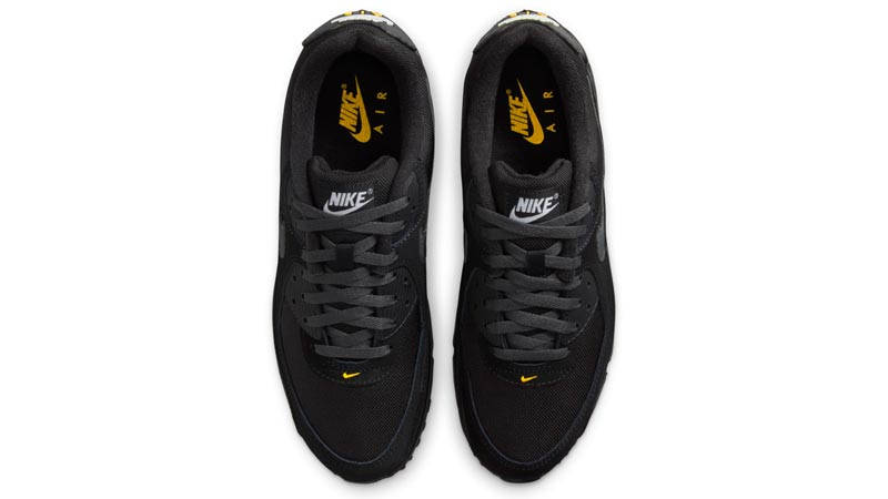 Nike Air Max 90 Black Speed Yellow Middle