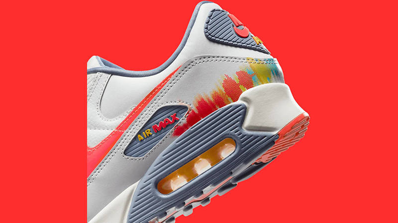 Nike Air Max 90 Sound Wave side heel