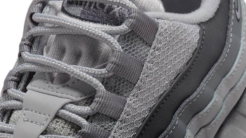 Nike Air Max 95 GS Grey Side Closeup