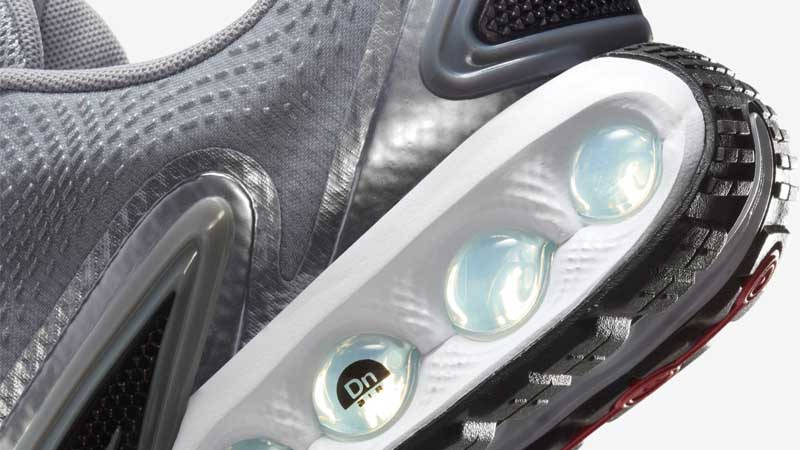 Nike Air Max Dn Metallic Silver Closeup