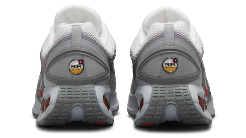 Nike Air Max Dn University Red Grey Back