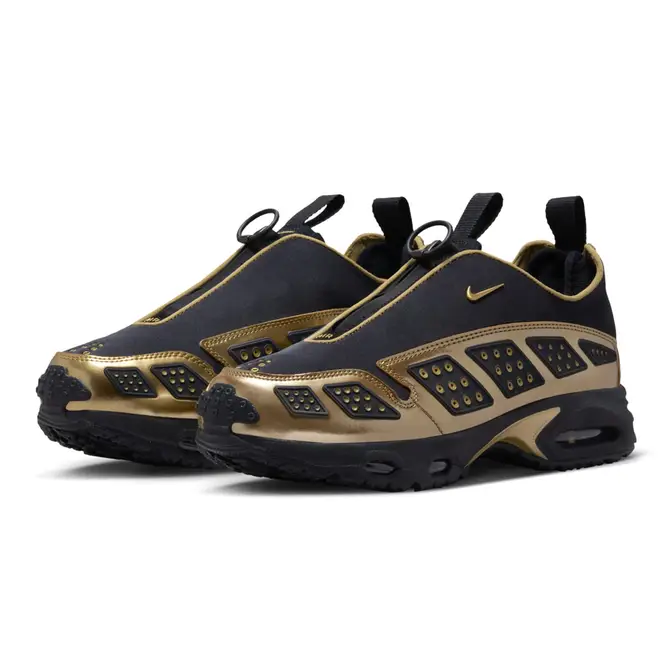 Nike Air Max Sunder Black Metallic Gold Front