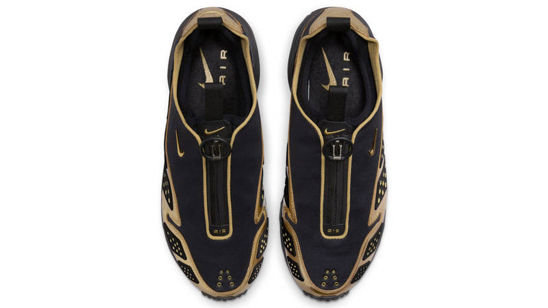 Nike Air Max Sunder Black Metallic Gold Middle