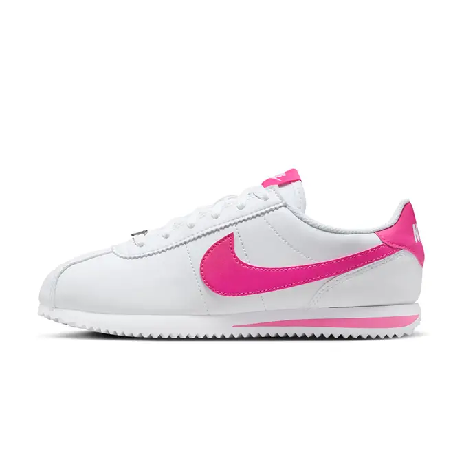 Nike Cortez GS White Laser Fuchsia DM0950 104 The Sole Supplier