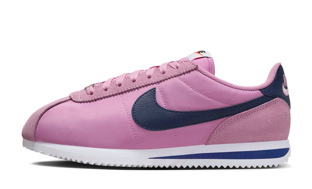 nike cortez pink and black