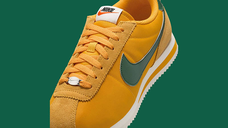 Nike Cortez Oregon Yellow DZ2795-702 tongue