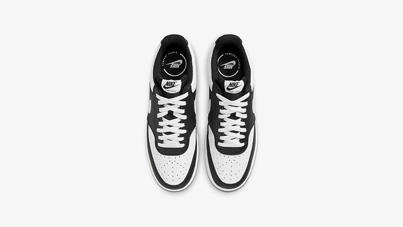 Nike Court Vision Low Black White HM9862-001 middle