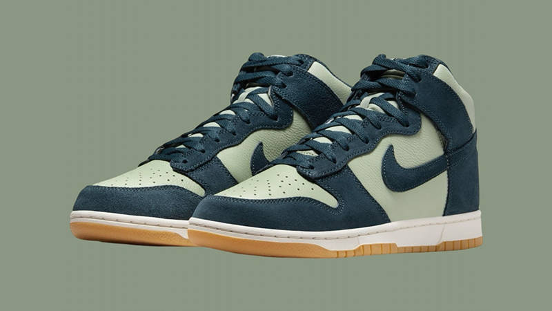 Nike Dunk High Jade Navy FZ4739-300 front