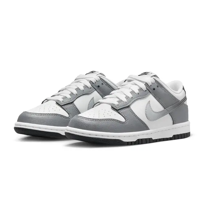Nike Dunk Low GS Gradient Swoosh Grey HM9617-001 Side