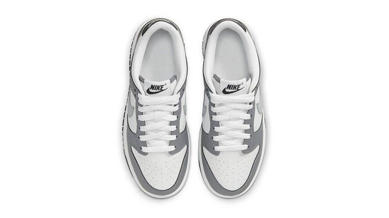 Nike Dunk Low GS Gradient Swoosh Grey HM9617-001 Top