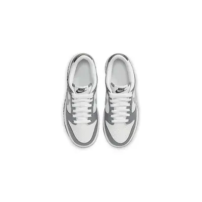 Nike Dunk Low GS Gradient Swoosh Grey HM9617-001 Top