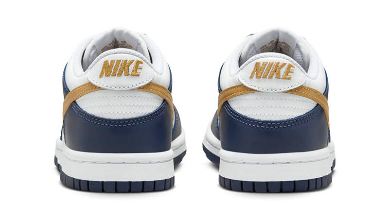 Nike Dunk Low GS Midnight Navy Wheat | FB9109-111 | The Sole