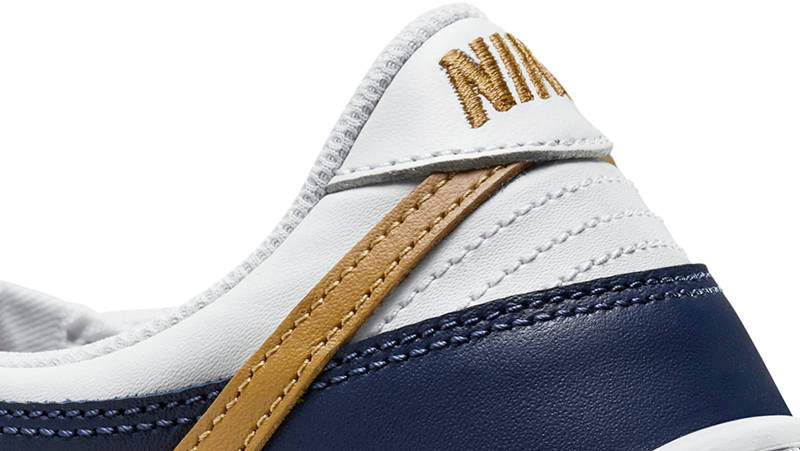 Nike Dunk Low GS Midnight Navy Wheat | FB9109-111 | The Sole