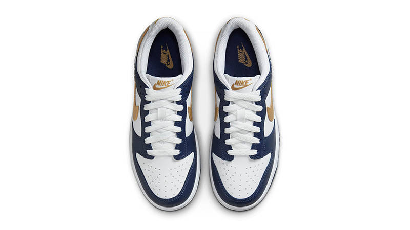 【新品】ナイキ　ダンクロー　 MIDNIGHT NAVY WHEAT Nike Dunk Low Midnight Navy Wheat (GS) - FB9109-111 - US