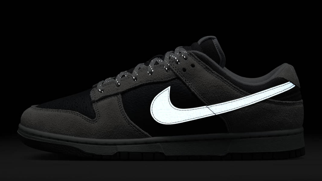 Nike Dunk Low Light Smoke Grey Anthracite In Dark