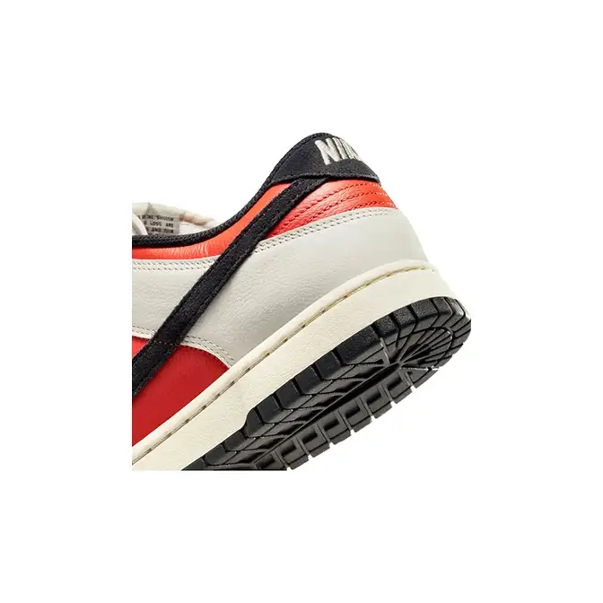 Nike Dunk Low Retro SS Phantom Vintage Coral HQ4988-030 heel