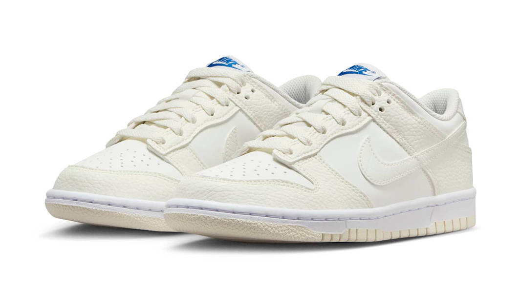 nike dunk low white sail