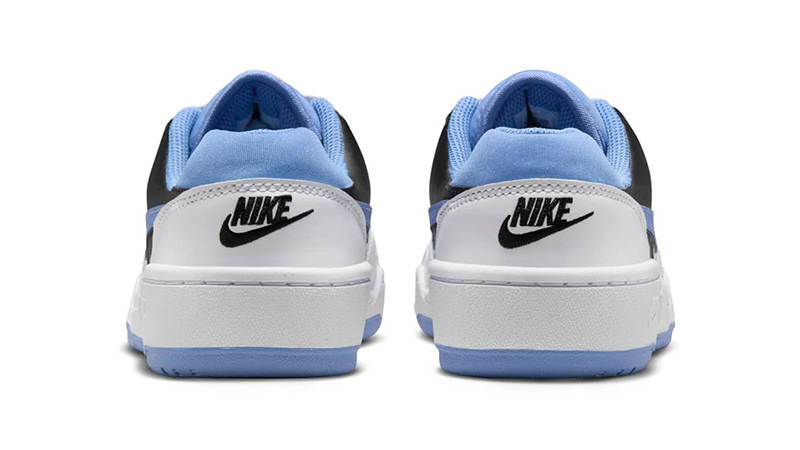 Nike Full Force Low GS White Black Blue FV5929-102 Back