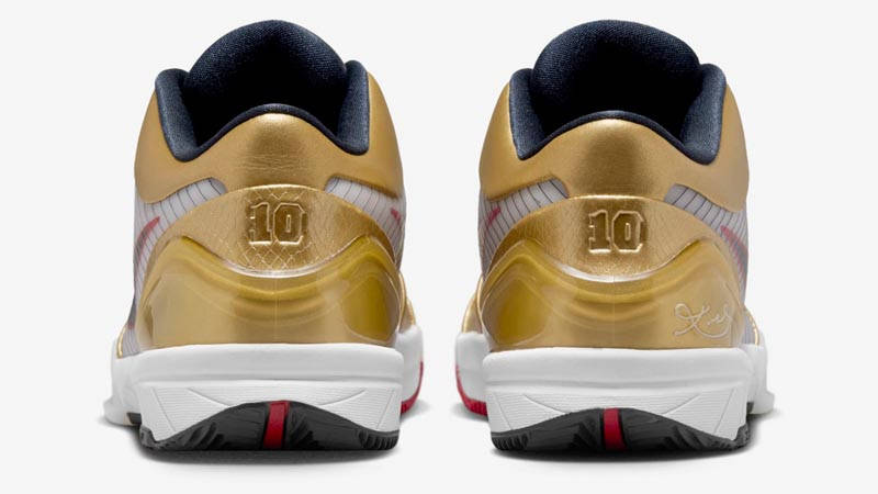 Nike Kobe 4 Protro Gold Medal Back