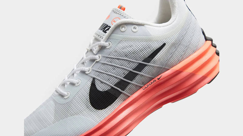Nike Lunar Roam White Bright Crimson HF4901-100 side