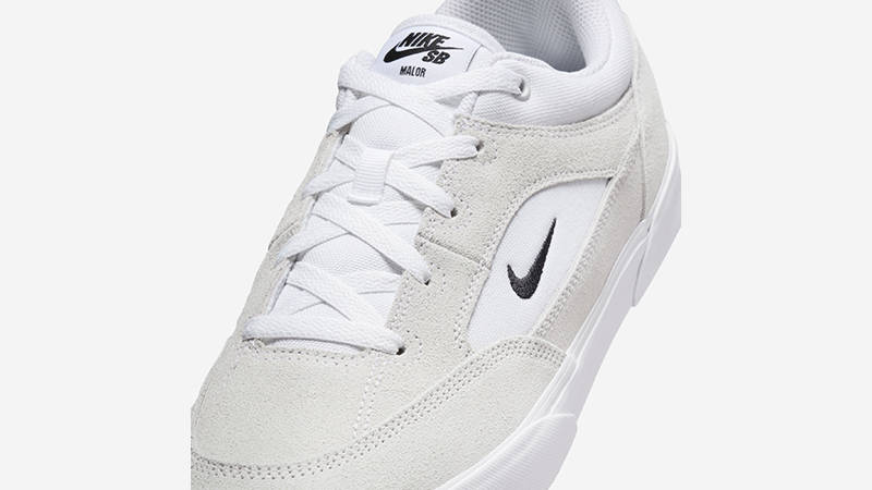 Nike SB Malor White FV6064-101 tongue