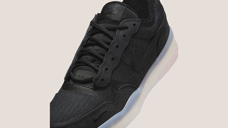 Nike SB PS8 Black Clear FV8493-001 tongue