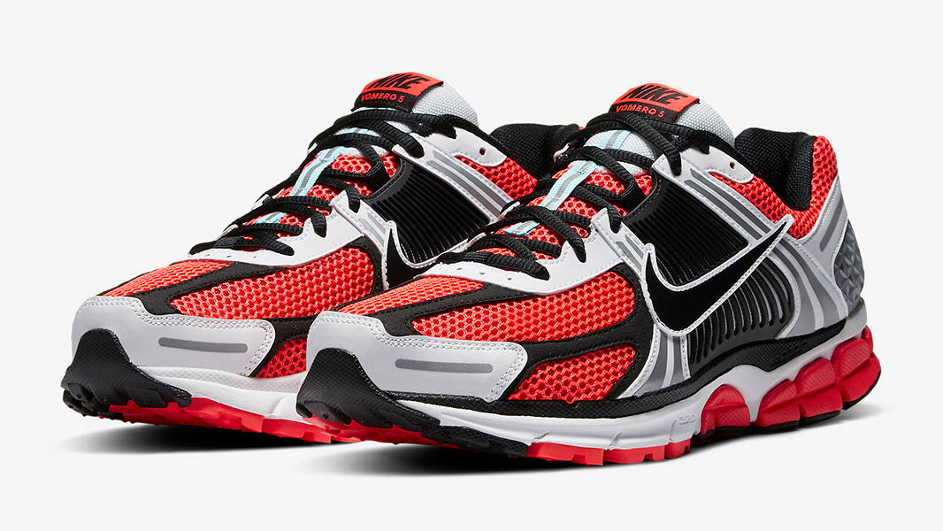 Nike Zoom Vomero 5 Bright Crimson Black CZ8667-600 Side