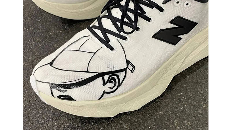 Paperboy Paris x New Balance FuelCell SuperComp Elite v4 White side