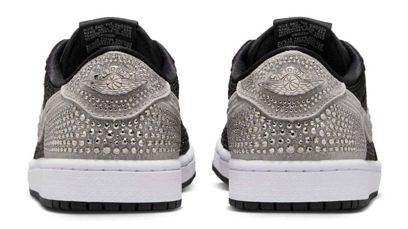 Swarovski x Air Jordan 1 Low OG Stealth Back