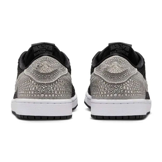 Swarovski x Air Jordan 1 Low OG Stealth Back