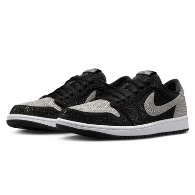 Swarovski x Air Jordan 1 Low OG Stealth Front