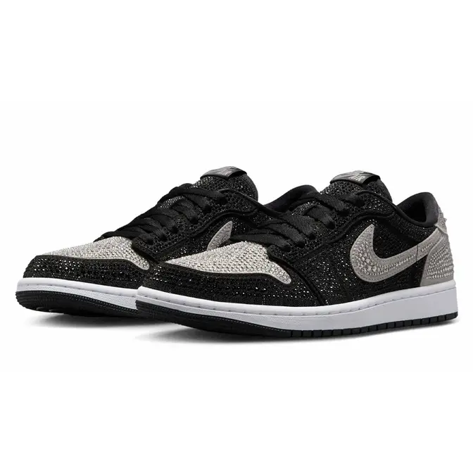 Swarovski x Air Jordan 1 Low OG Stealth Front