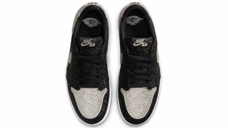 Swarovski x Air Jordan 1 Low OG Stealth Middle
