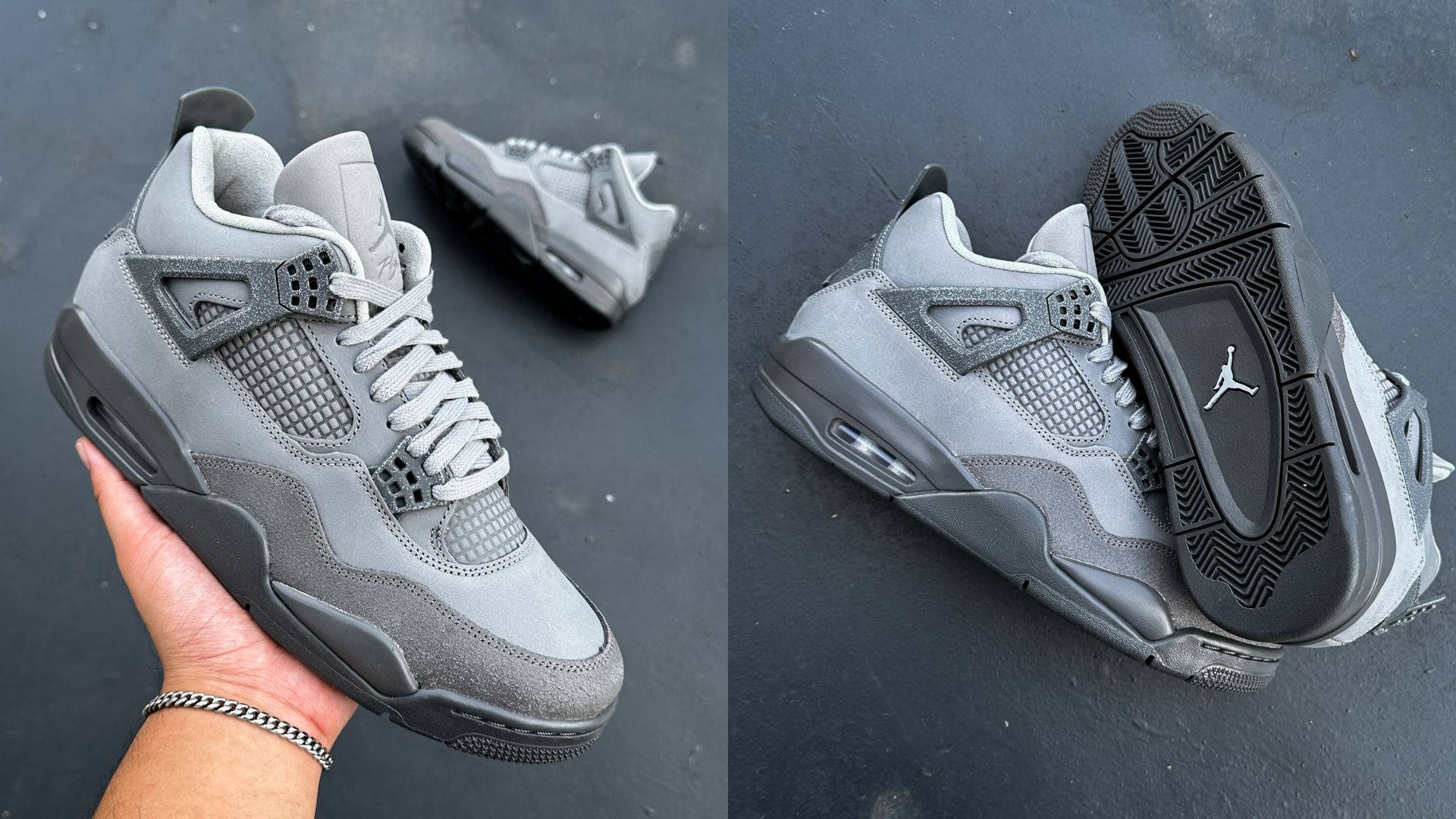 Air Jordan 4 SE "Wet Cement" | FQ7928-001 | In Hand Review