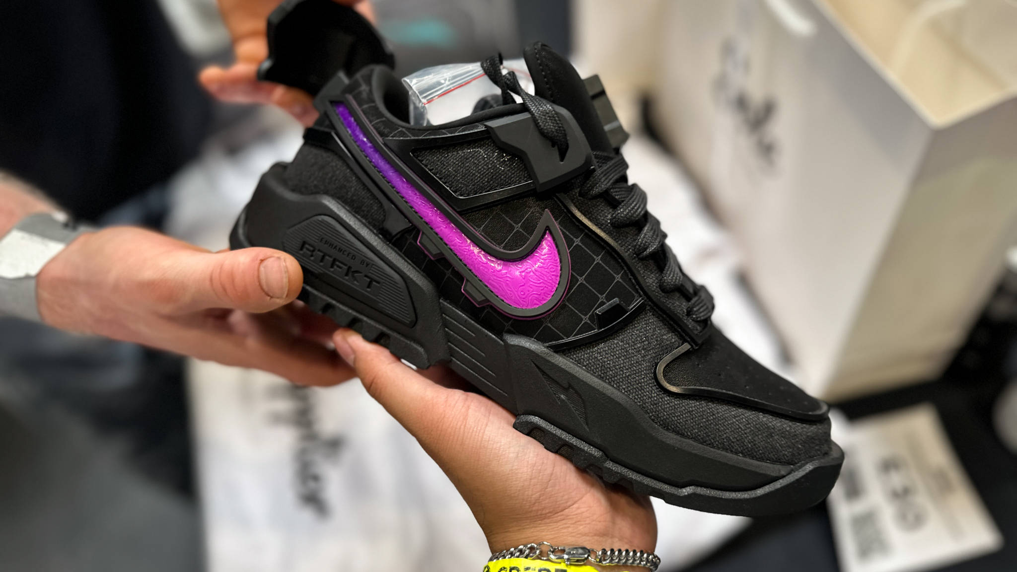 Best Sneakers Spotted At Crepe City Birmingham - RTFKT x Nike Dunk Genesis VOID Edition (2024)