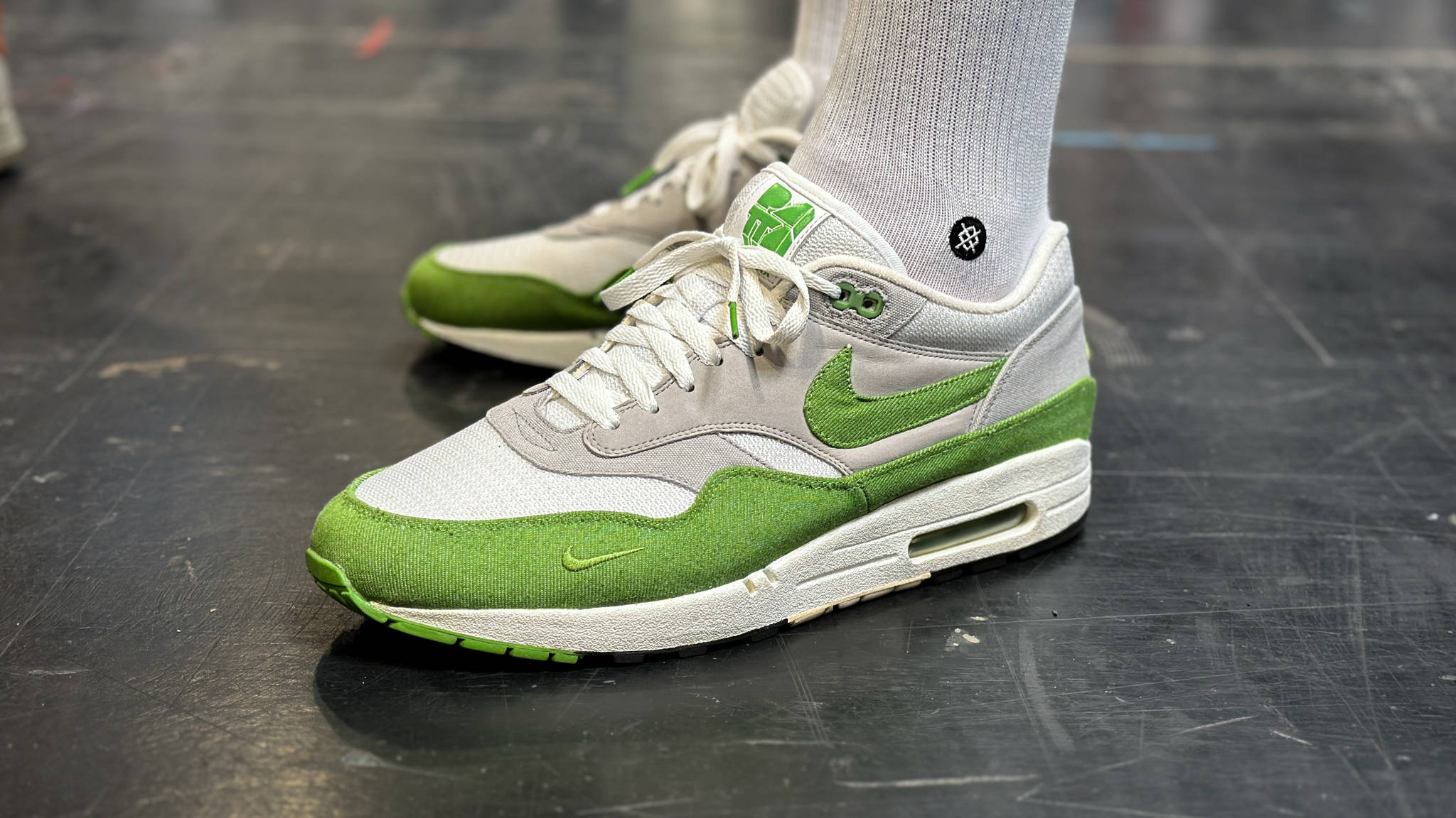 Best Sneakers Spotted At Crepe City Birmingham - PATTA x Nike Air Max 1 “Chlorophyll” (2009)