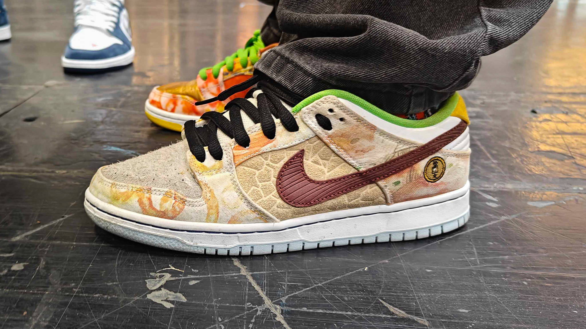 Best Sneakers Spotted At Crepe City Birmingham - Nike SB Dunk Low “Street Hawker” (2021)