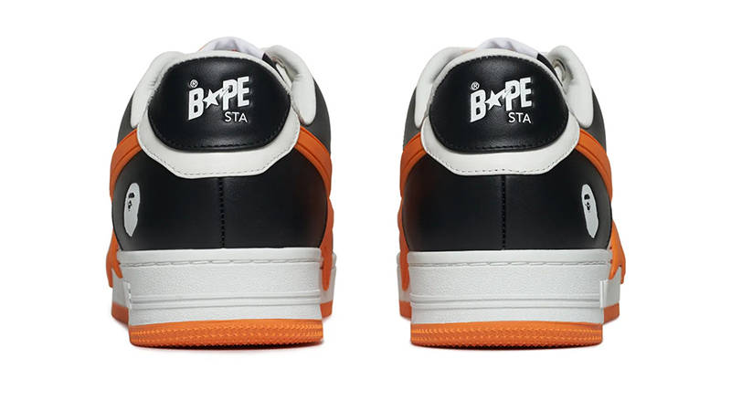 A Bathing Ape Bapesta OS Oversized Black back