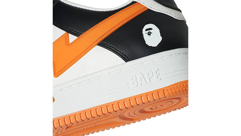 A Bathing Ape Bapesta OS Oversized Black heel