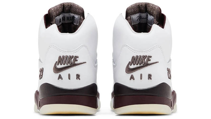 burgundy and cream jordans