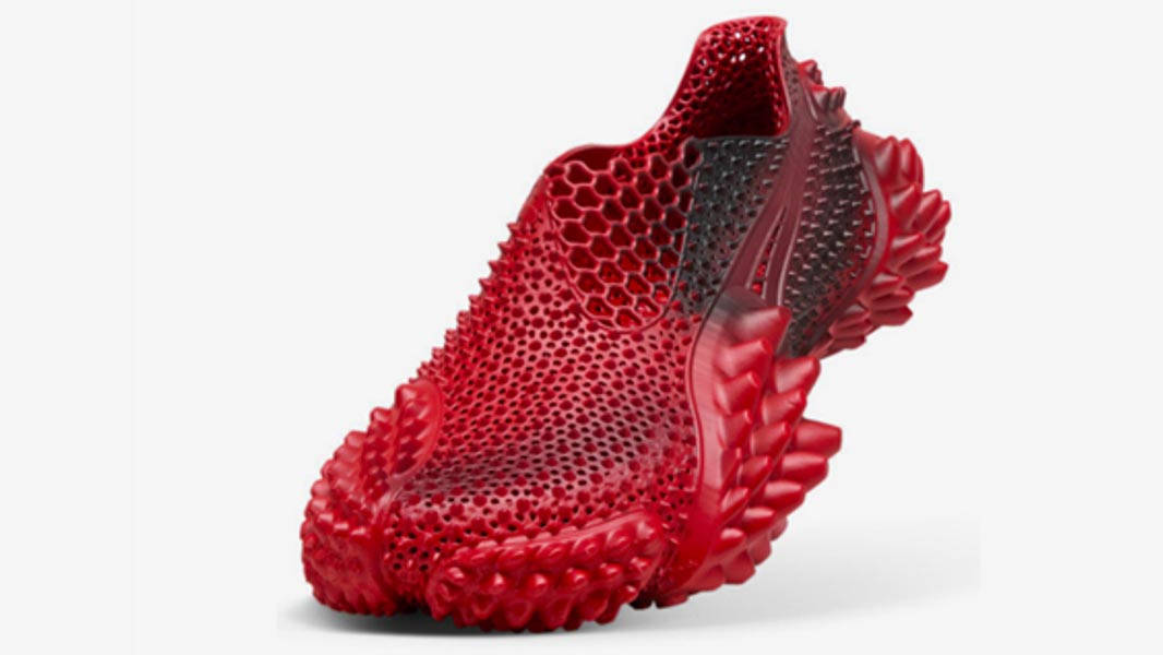 AAP Rocky x PUMA 3D Slip-On Red Front 1