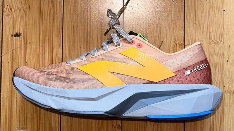 Action Bronson x New Balance FuelCell Rebel V4 Foxtrot side