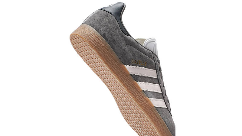 adidas Gazelle Charcoal Putty Mauve IH2631 side back
