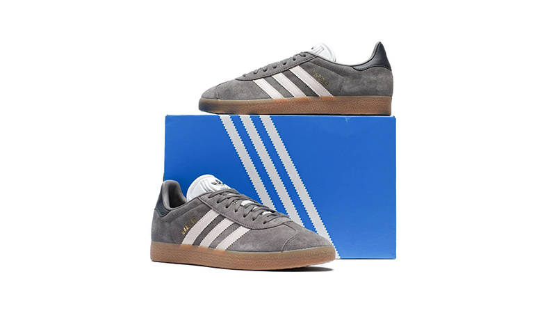 adidas Gazelle Charcoal Putty Mauve IH2631 with box