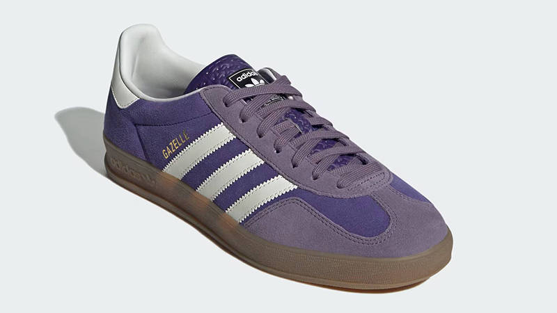adidas Gazelle Collegiate Purple White IF9645 front