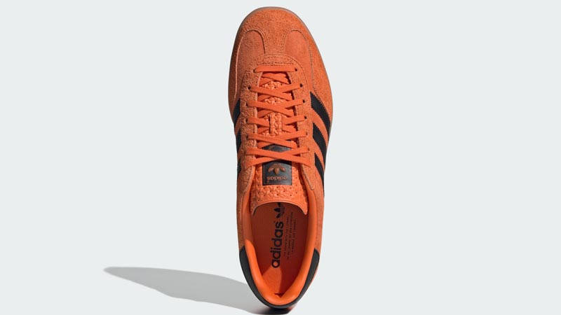 adidas Gazelle Indoor Orange Black Gum Middle