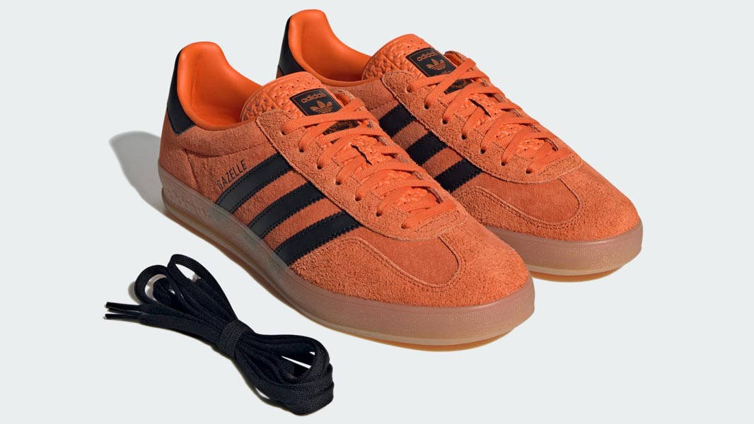 adidas Gazelle Indoor Orange Black Gum Pack