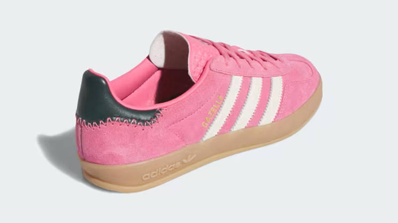 adidas Gazelle Indoor Rose Tone Green JI2014 Back