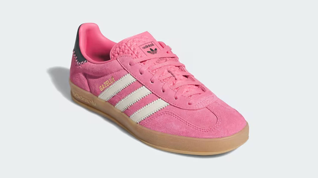 adidas Gazelle Indoor Rose Tone Green JI2014 Front